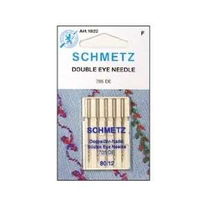  Schmetz Double Eye Topstitch Machine Needle Size 12/80 (10 