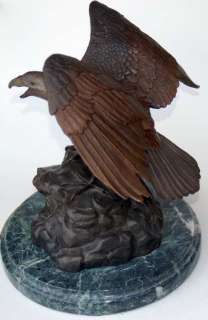 American Bald Eagle by Barye in Bronze  
