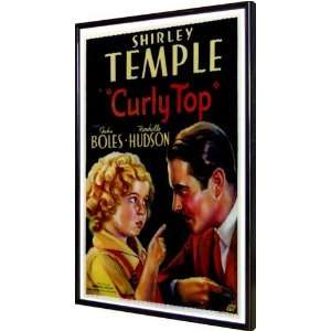  Curly Top 11x17 Framed Poster