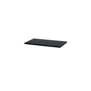   Black Laminated Shelf For Retail Stores   48 X 12