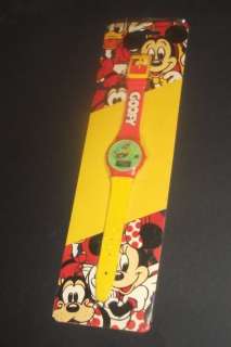Vintage Disney Mickey Mouse Watches GOOFY Old Shop Stock  
