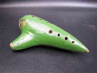 Antique Heinrich Fiehn Marked Ocarina Clay Flute Vienna  