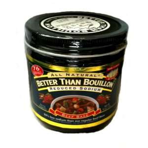 Better Than Bouillon, Base Beef Reduced Sodium, 16 Ounce  