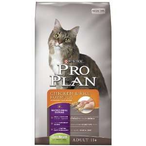   Pro Plan Dry Senior Cat Food, Chicken and Rice Formula, 3.5 Pound Bag