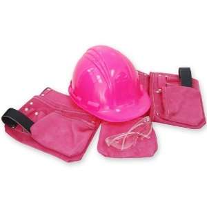  Pink Tool Belt Kit with North Hard Hat   Eva   with Dark Pink Tool 