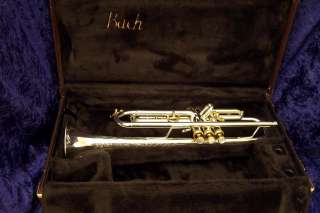 Gorgeous Custom Shop Bach Stradivarius Model 37LR Silver/Gold Trim 