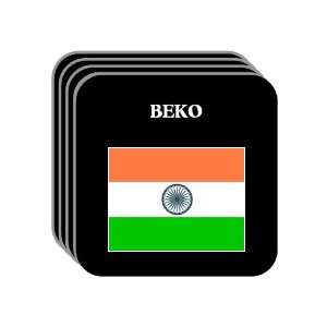  India   BEKO Set of 4 Mini Mousepad Coasters Everything 