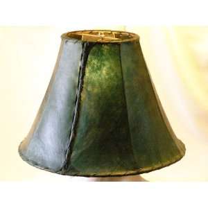  Green Rawhide Bell Lamp Shade 20