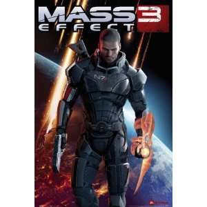   Mass Effect 3   Gaming Poster (Cover) (Size 24 x 36) Home
