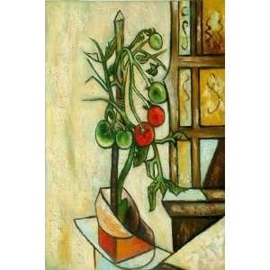  Oil Painting Tomato Plant Pablo Picasso Hand Painted Art 