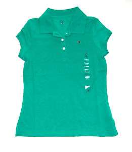 Tommy Hilfiger Girls Classic Short Sleeve Shirt M 8 10  