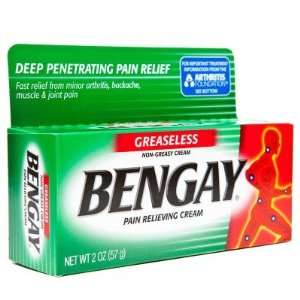  Bengay  Pain Relief, Greaseless, 2oz Health & Personal 