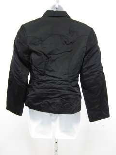 TODD OLDHAM Black Blazer Jacket Skirt Suit Outfit Sz 6  