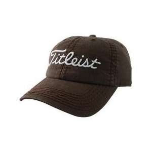 Titleist Garment Washed Hat   Brown   2012  Sports 