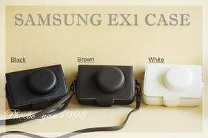 Leather Camera Case for Samsung EX1 TL500 3 color  