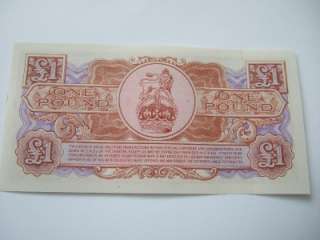 MINT UNUSED MILITARY/ARMED FORCES BANKNOTES.  