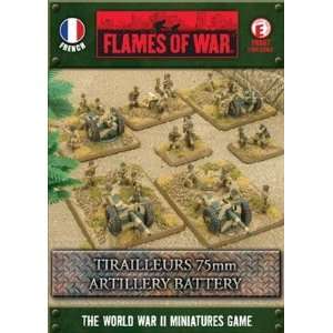  Flames of War   French Tirailleurs 75mm Artillery Battery 