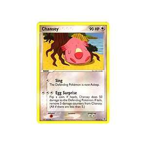  Pokemon Ex Fire Red Leaf Green Rare Chansey 19/112 Toys 