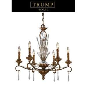  Senecal Trump Home Collection 6 Light 26 Spanish Bronze 