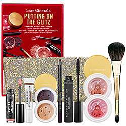 NEW BARE ESCENTUALS PUTTING ON THE GLITZ DAZZLING 9 PIECE COLLECTION 