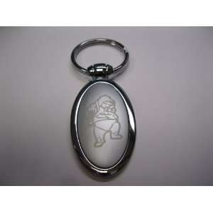  Kia Soul Oval Hamster Key Chain with Male image and Soul 
