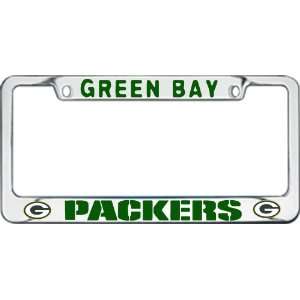  GREEN BAY PACKERS LICENSE PLATE FRAME WITH LOGO 