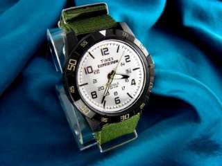 NEW TIMEX MENS MILITARY STYLE 24 HR INDIGLO 44MM WATCH  