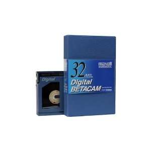  Box of 10 Maxell BD 32 Digital Betacam Video Tape, 32 