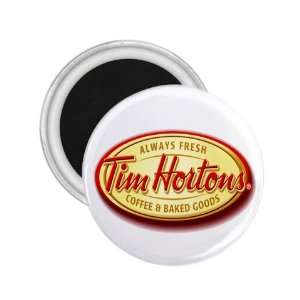 TIM Hortons Coffee Souvenir Magnet 2.25 