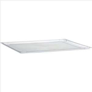  H. Wilson CE1970CL Certwood Extra Wide Tray Lid in Clear 