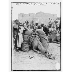  Grain Vender,Market,Jerusalem