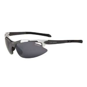  TIFOSI Pave Series Sunglasses, Pearl White Frame, Smoke 