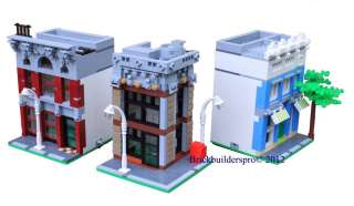   Modular 002 Brickbuilderspro Town Lego Custom 10218 10185 10182 10224