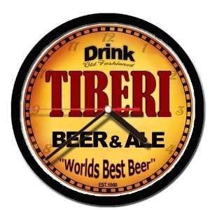 TIBERI beer and ale cerveza wall clock 