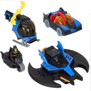   Imaginext Batman Ultimate Batcave batcopter batwing batcycle  