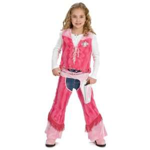  Girls Pink Cowgirl Cutie Costume Toys & Games