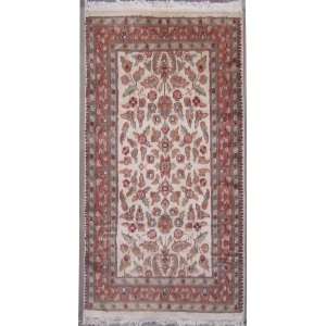  26 x 310 Pak Persian Area Rug with Silk & Wool Pile 