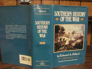   History of the War 1990 Edward A. Pollard Rare Civil War Book  