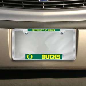  NCAA Oregon Ducks Metal License Plate Frame Automotive