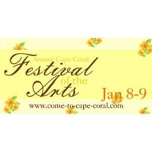   Vinyl Banner   Annual Cape Coral Festival of the Arts 