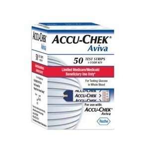 Accu Chek Aviva Medicare/Medicaid Test Strips 50 ct   Roche 5158729001