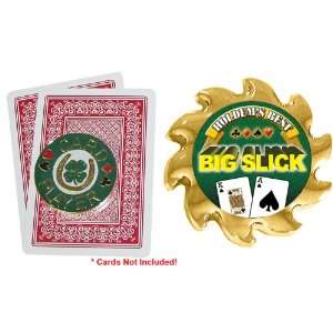  Lucky Card Player Card Cover & Big Slick Spinner Sports 