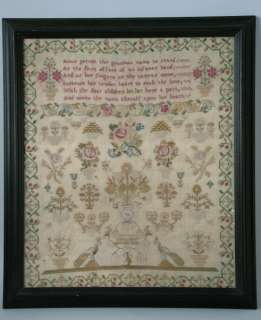 1835 Sampler by Louisa Osborn  