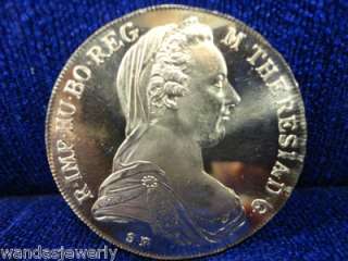 1780 AUSTRIA SILVER COIN, M THERESIA , ARCHID AVST DUX.  