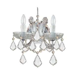 Crystorama 4472 CH GT S Maria Theresa 2 Light Wall Sconce 
