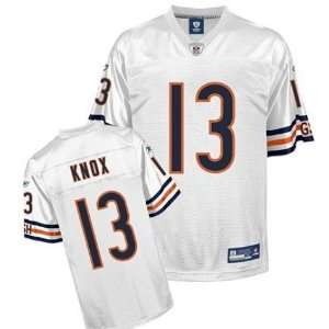  Mens Chicago Bears #13 Johnny Knox Road Replica Jersey 