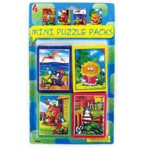  Puzzles 4 Pc Mini Puzzle Packs (pack Of 48) Pack of 48 pcs 