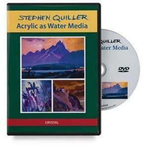   Quiller Acrylic as Water Media DVD   55 min Arts, Crafts & Sewing