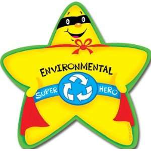  Environmental Super Hero Star Badge