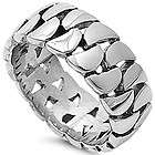 unisex stainless steel motorcycle bike chopper chain kind 10mm band